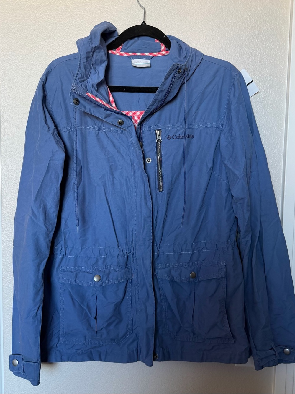 Columbia Women's Slate Blue Hooded Utility Jacket